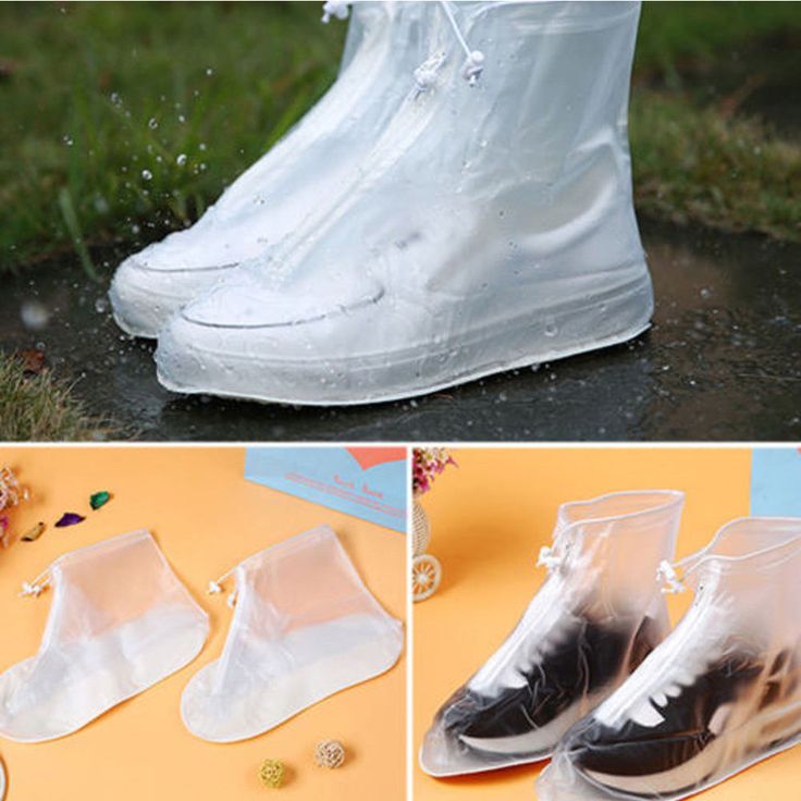 Details about <b>Reusable Rain Shoe</b> Covers Flat <b>Waterproof</b> ...