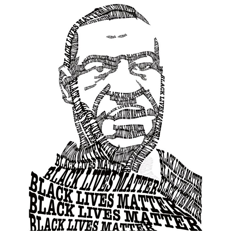 Black Lives Matter Honoring Floyd in 2020 Adult