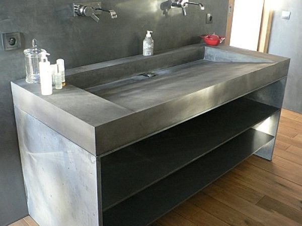 16 best Salles de bains \ Douches - Béton Ciré par Mercadier® images - peindre du ciment au sol 16 best Salles de bains \ Douches - Béton Ciré par Mercadier® images - peindre du ciment au sol
