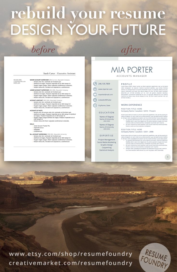 template resume word