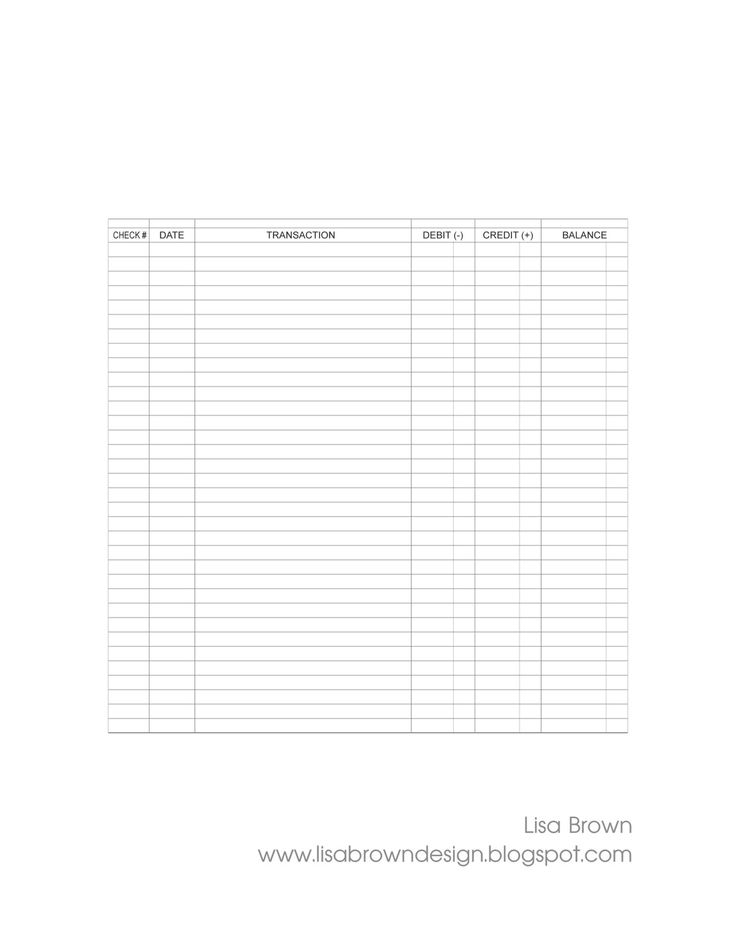 13 best Forms and Templates Online images on Pinterest Printable - printable bank ledger 13 best Forms and Templates Online images on Pinterest Printable - printable bank ledger