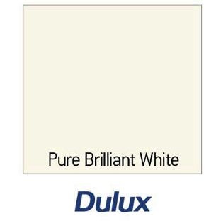 Dulux Water Based Satinwood Gloss Paint Pure Brilliant White Dulux Water Based Satinwood Gloss Paint Pure Brilliant White