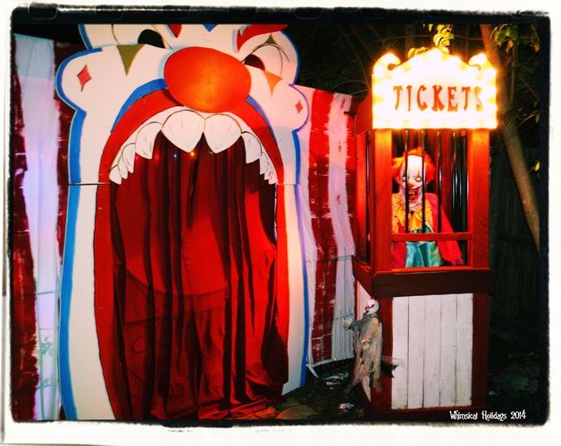 great halloween entrance for carnevil by halloween forum member mike and tiff - Clown Halloween Decorations great halloween entrance for carnevil by halloween forum member mike and tiff - Clown Halloween Decorations