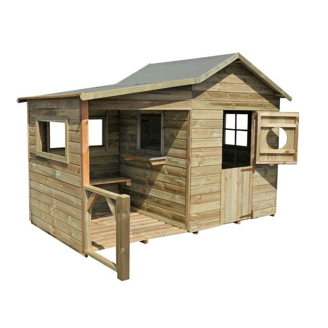 Maisonnette En Bois Epicerie Castorama Maisonnette En Bois Cabane Jardin Jardin Pour Enfants