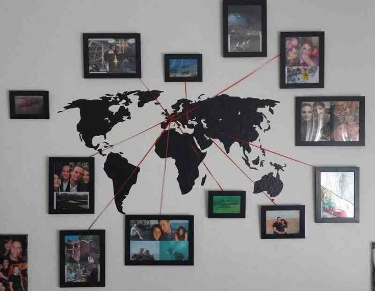 vacation memory photo map pinterest gallery wall destinations and printer paper