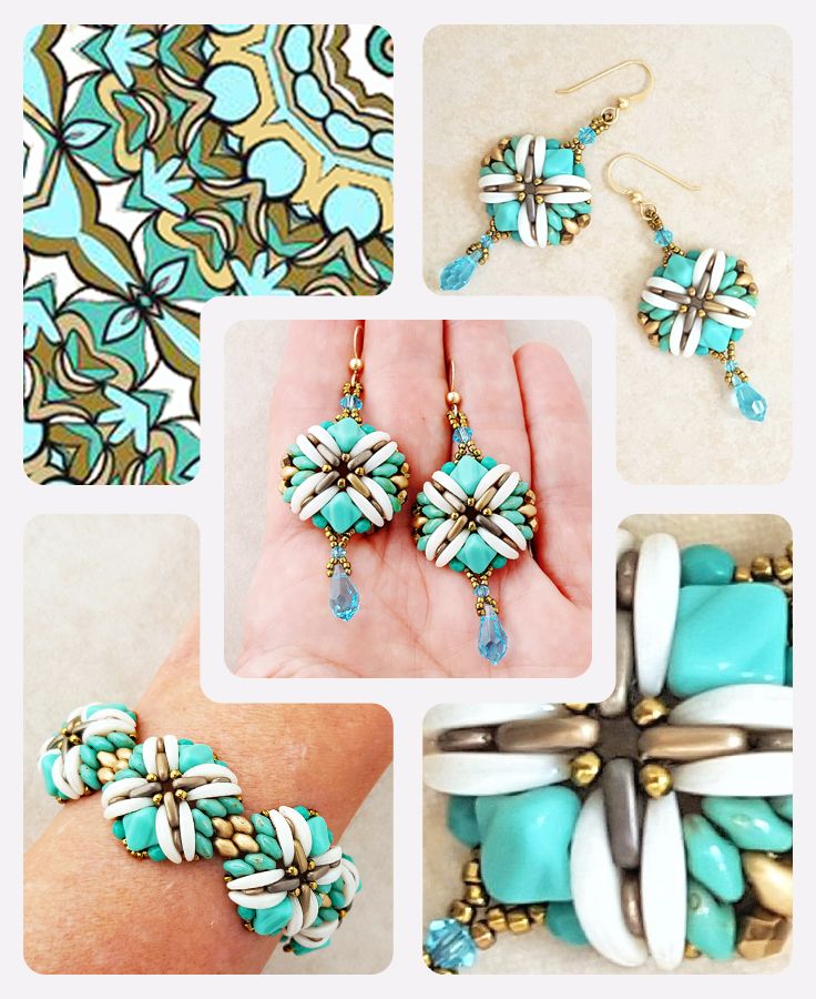 stili classici sporco lotta Daphne Beadweaving Earrings Kit | Bracciali stili classici sporco lotta Daphne Beadweaving Earrings Kit | Bracciali