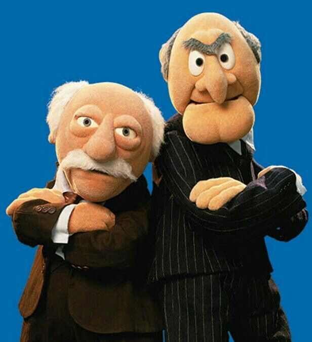 WALDORF AND STATLER | The muppets characters, Statler and waldorf, Muppets