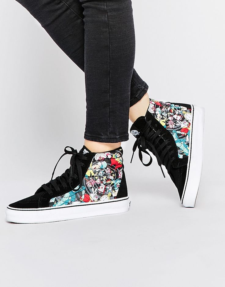 vans disney high tops