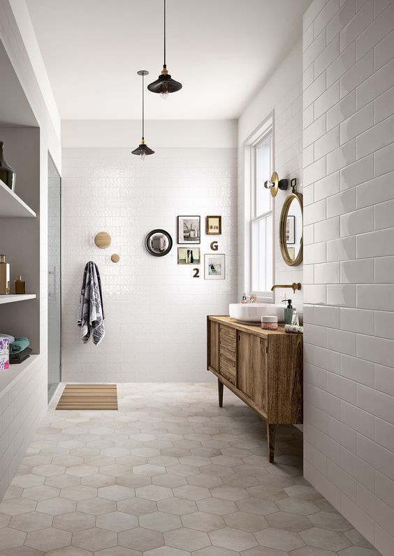 White Subway Bathroom Tile best 10+ hexagon tile bathroom ideas on pinterest | shower, white White Subway Bathroom Tile best 10+ hexagon tile bathroom ideas on pinterest | shower, white