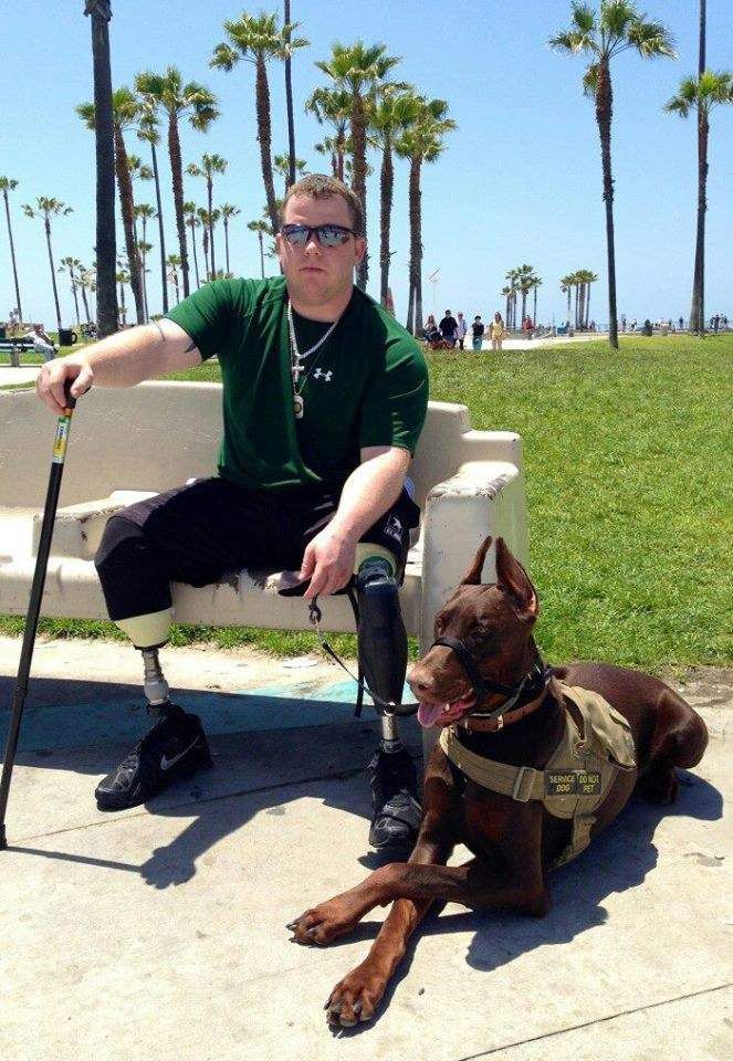 About Five Months Ago Tyler Jeffries Received His Service Dog A