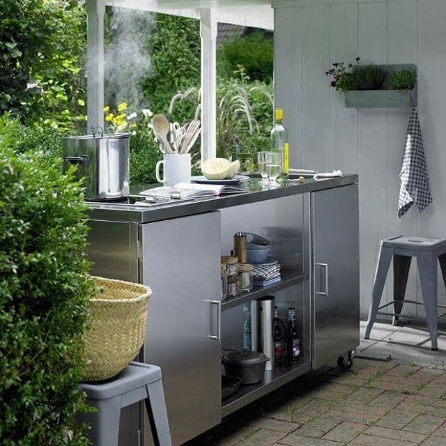 create your own outdoor kitchen perfect for the holidays carefully