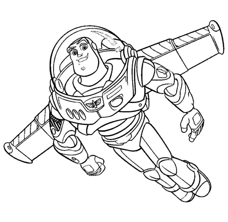 Free Printable Buzz Lightyear Coloring Pages For Kids ...