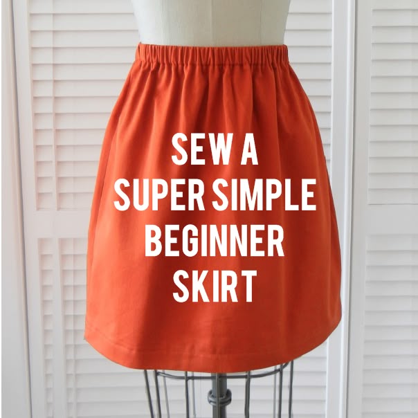 Make this easy skirt at Shrimp Salad Circus Make this easy skirt at Shrimp Salad Circus