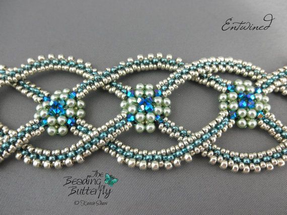 651 Best Beadweaving Bracelets Images On Pinterest Beaded Entwined Bracelet Tutorial Layered Right Angle Weave And Faux Craw