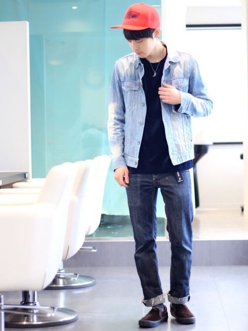 よっこい Amoute Vansのキャップを使ったコーディネート Wear ファッション デニムオンデニム ファッションコーディネート よっこい Amoute Vansのキャップを使ったコーディネート Wear ファッション デニムオンデニム ファッションコーディネート