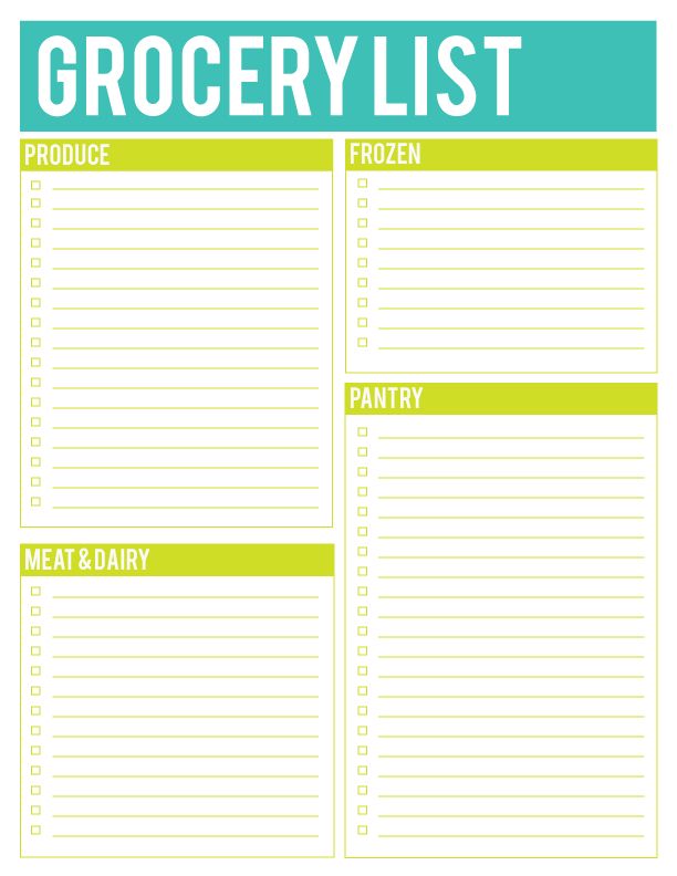 112 best Printable TO DO LISTS images on Pinterest Printables - grocery list organizer template 112 best Printable TO DO LISTS images on Pinterest Printables - grocery list organizer template
