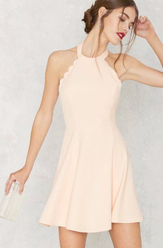 Peach Party Dresses Tumblr