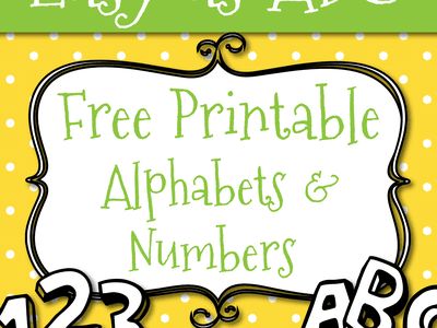 This alphabet is in uppercase and the bold letters are ideal for stamping and decorating. Use these letters in your card making and scrapbook projects.