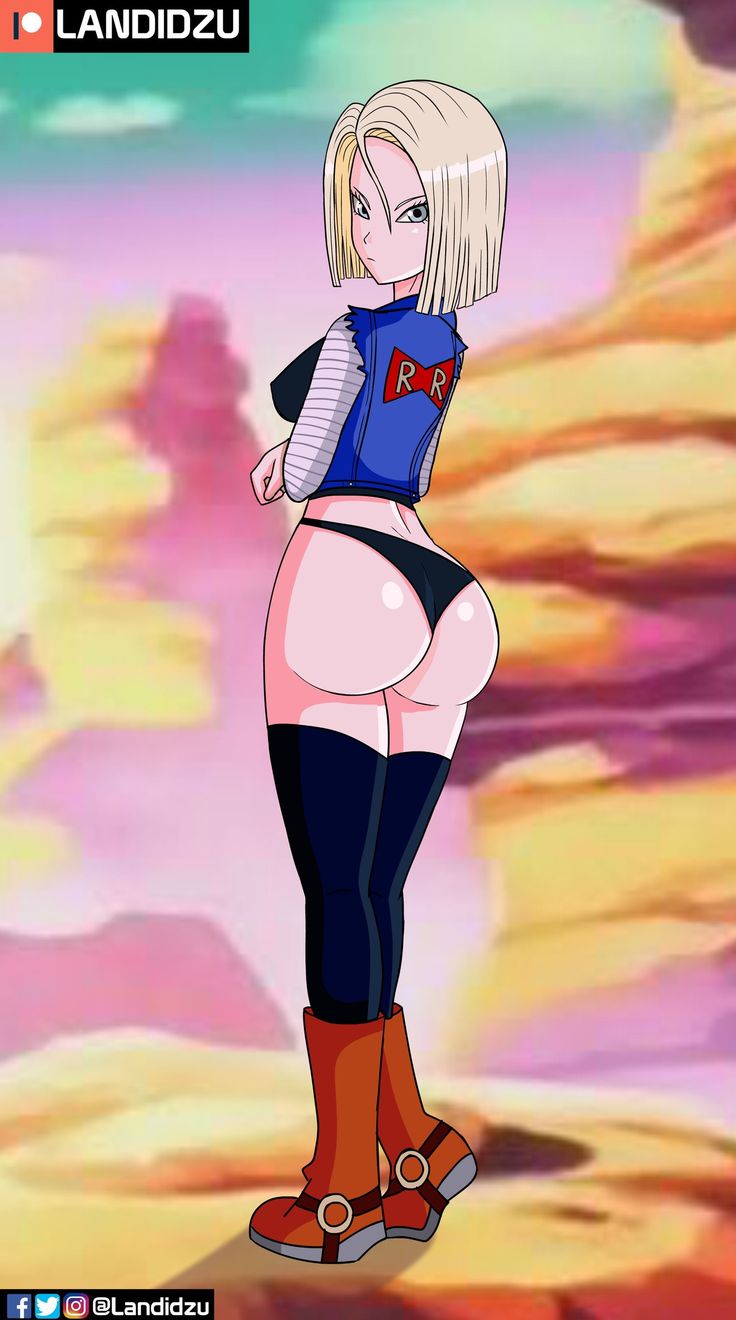 Dragon ball z girls butts