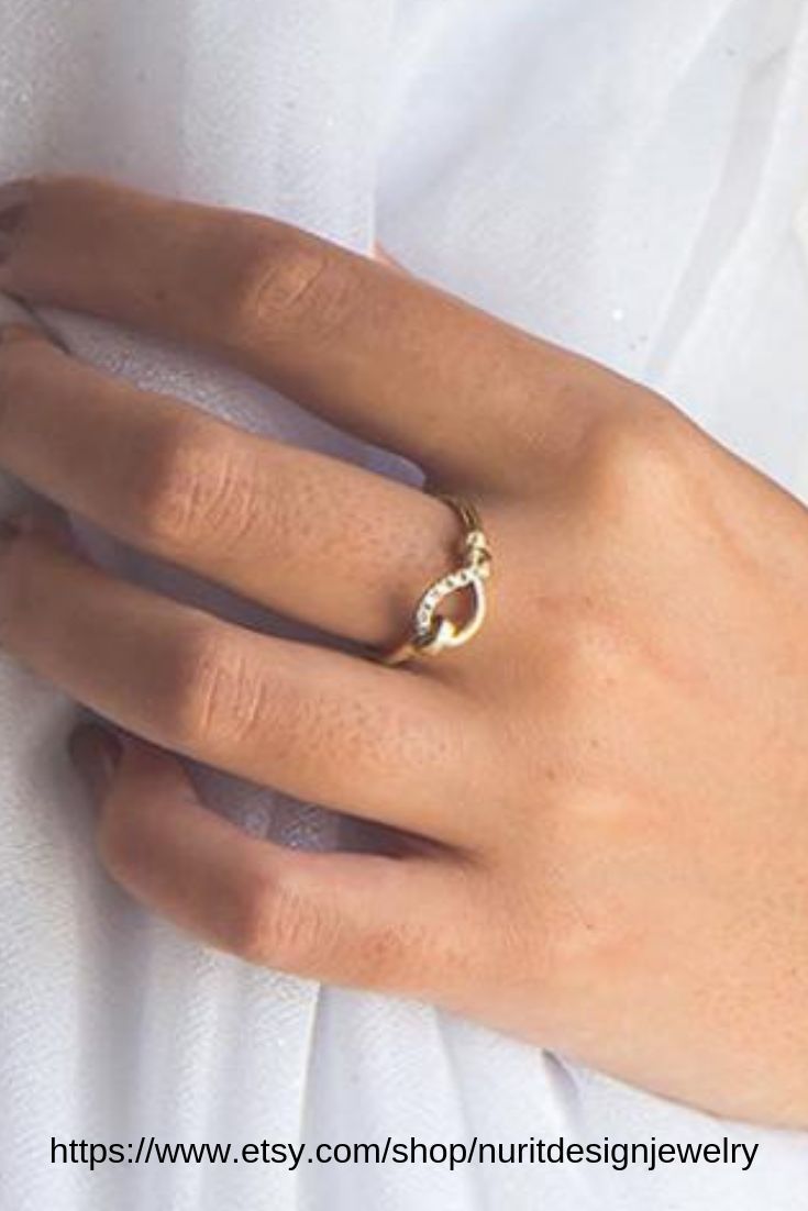 Solid 925 Sterling Silver Vintage Adjustable Knotted Ring for Women Fine Jewelry