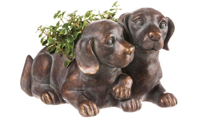 Bird, Dog, or Cat Themed Planter | outdoor/garden decor ... Bird, Dog, or Cat Themed Planter decor