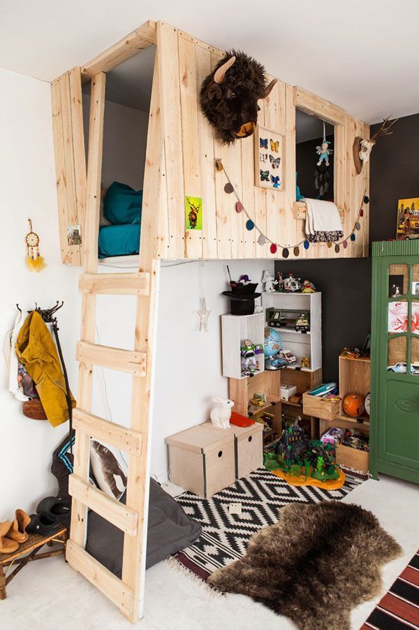 Boys Rooms Bed Fort Pottery Barn Kids Treehouse Loft Bed