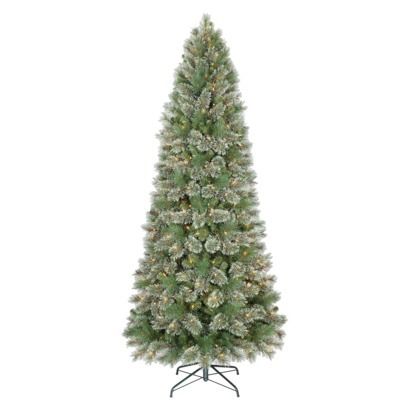 7 5 pre lit slim virginia pine christmas tree clear 7 5 pre lit slim virginia pine christmas tree clear