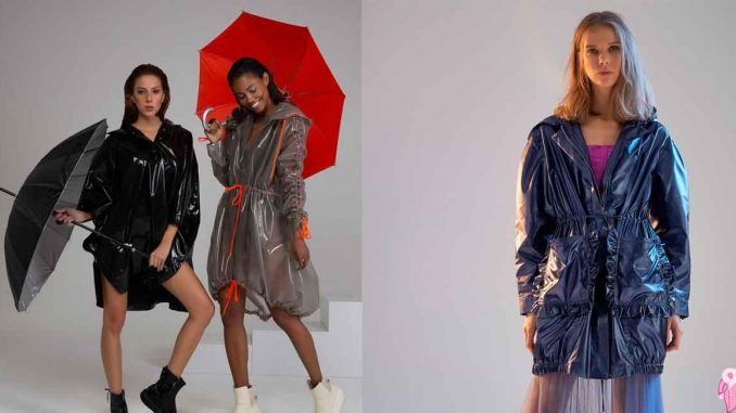 Yagmurluk Ve Ruzgarlik Modellerinde Parlaklik Modasi Moda Stilleri Yagmurluk Moda
