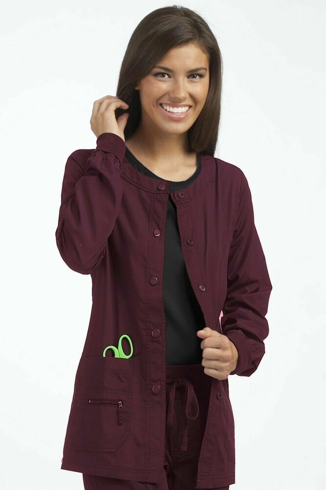 NEW ECKO RED WOMEN'S LIV 2114 DESIGNER LONG SLEEVE THERMAL TEE NURSING UNIFORM NEW ECKO RED WOMEN'S LIV 2114 DESIGNER LONG SLEEVE THERMAL TEE NURSING UNIFORM