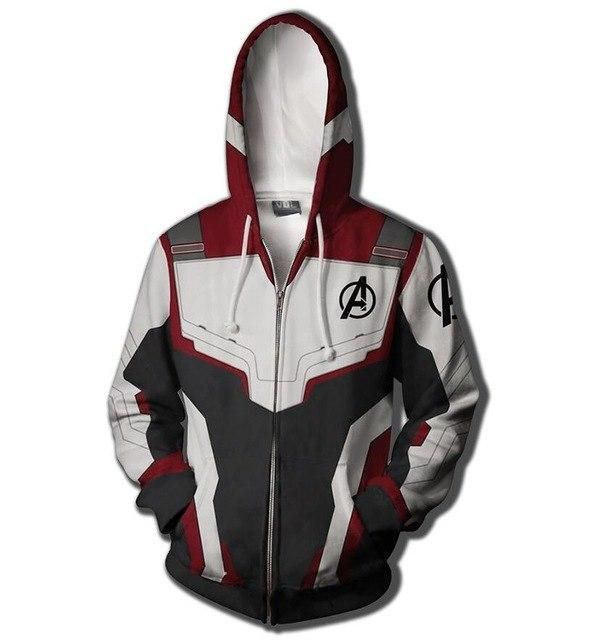 US Avengers 4 Endgame Quantum Realm Kids Hoodies Boy Sweatshirts Coat Costume