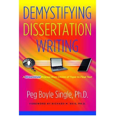 Demystifying the dissertation proposal