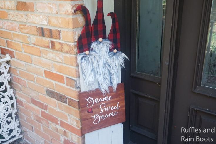 Download Make This Gnome Sweet Gnome Porch Sign with Free Gnome SVG ...