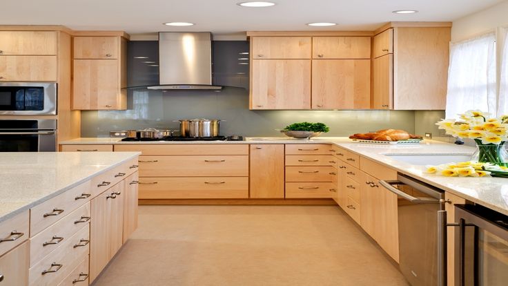 maple cabinets with white granite kitchen maple light cherry cabinets