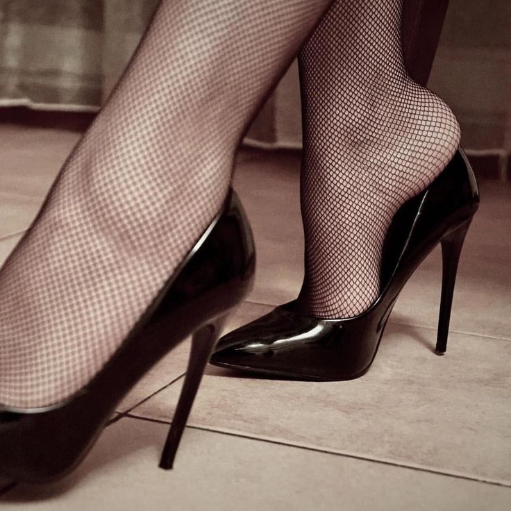High heels nylon