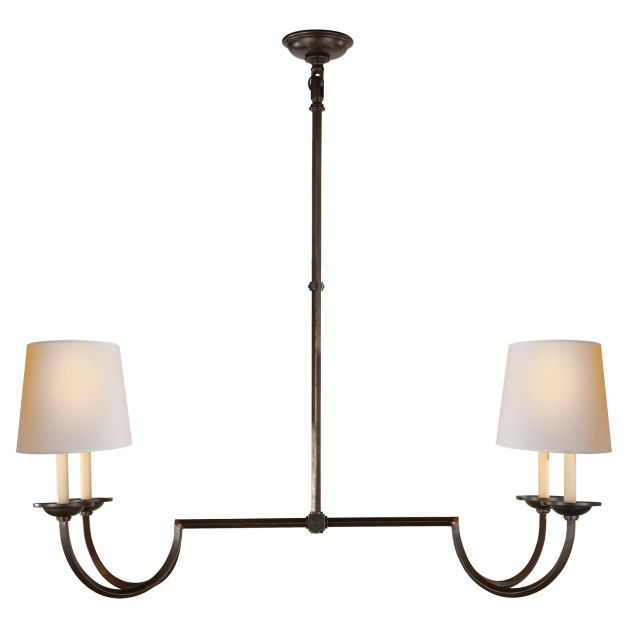 Flemish Large Linear Chandelier Flemish Large Linear Chandelier