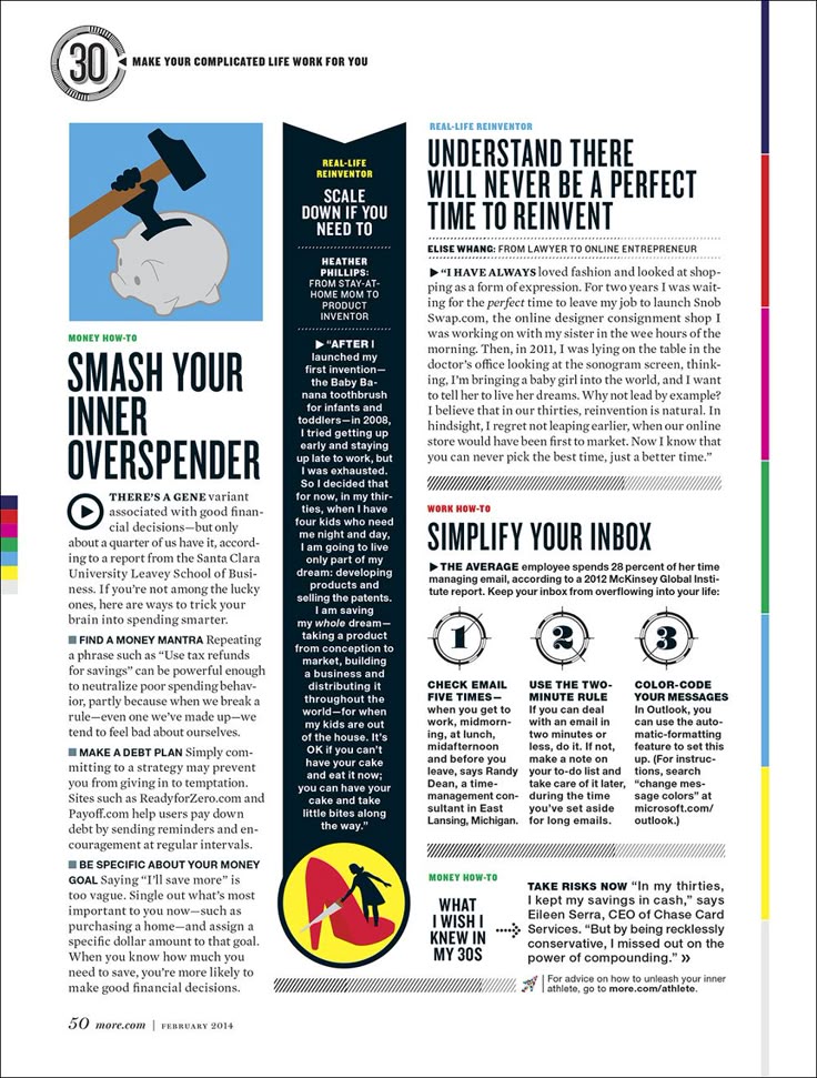 magazine layout samples