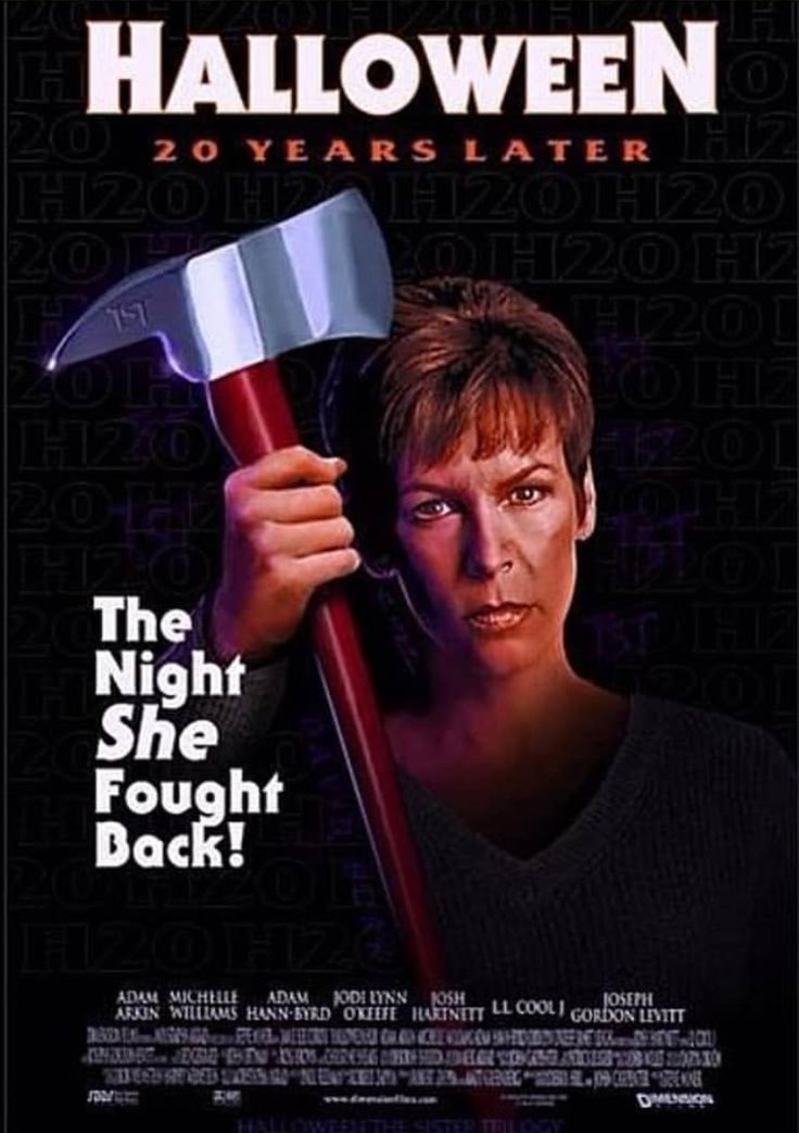 Halloween H20 Halloween franchise, Science fiction movie posters, Michael myers halloween