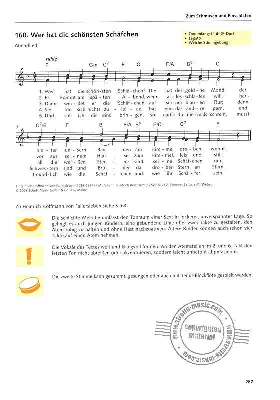 Pin auf lieder