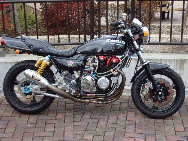 Performance Kz Cafe Racer Exhaust Performance Kz Cafe Racer Exhaust