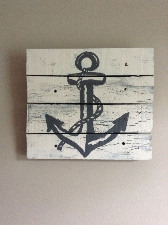 Wooden Anchor Wall Decor 102 best beach art images on pinterest | shells, beach crafts and Wooden Anchor Wall Decor 102 best beach art images on pinterest | shells, beach crafts and