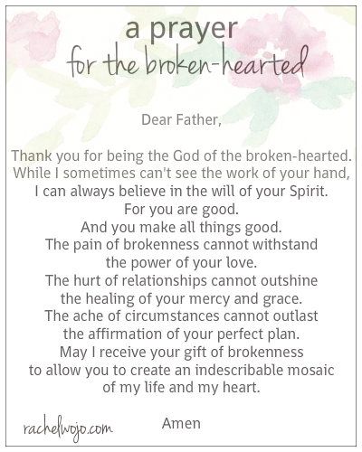How To Pray Respecting Healing A Demoralized Heart How To Appeal to For Healing A Broken Heart