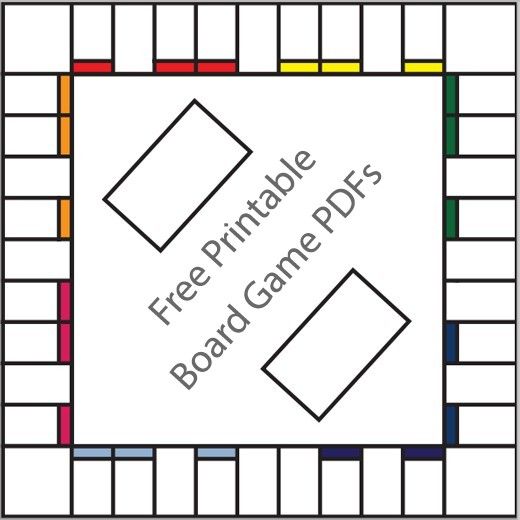 16 Free Printable Board Game Templates 16 Free Printable Board Game Templates