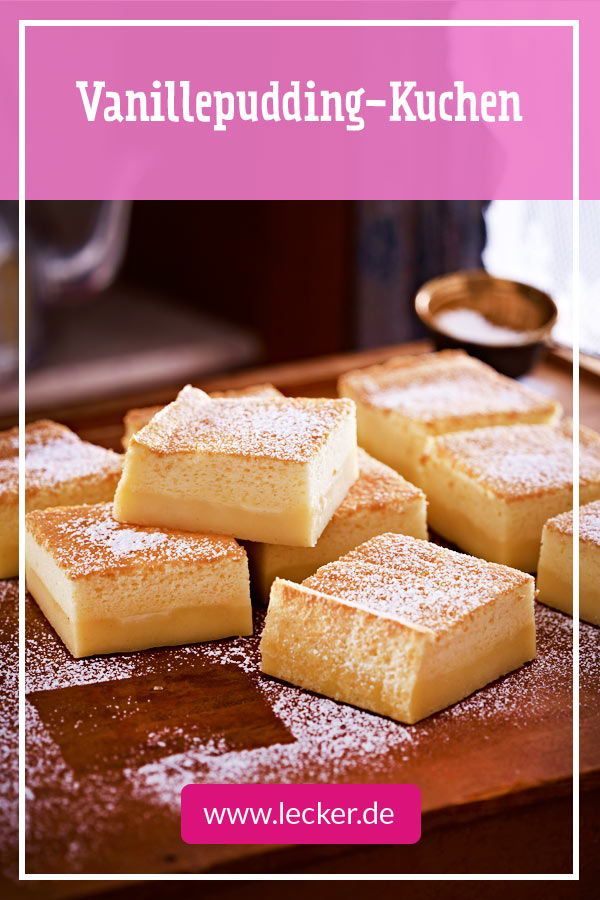 Vanillepudding-Kuchen
