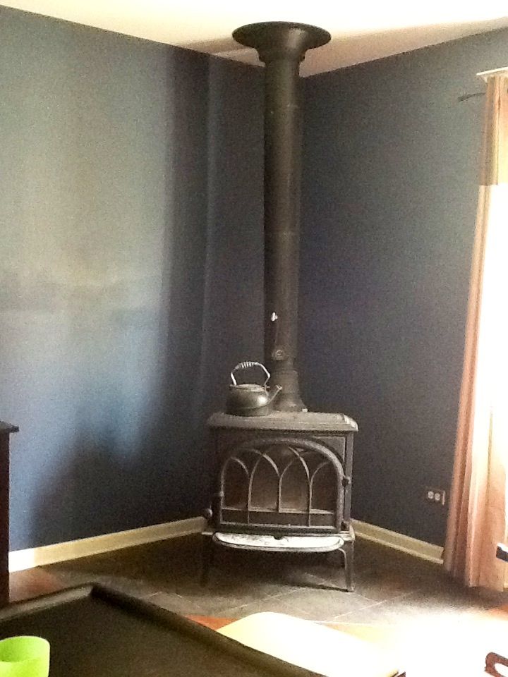 modern burning stove | Faux stone panels, Faux panels, Stone panels