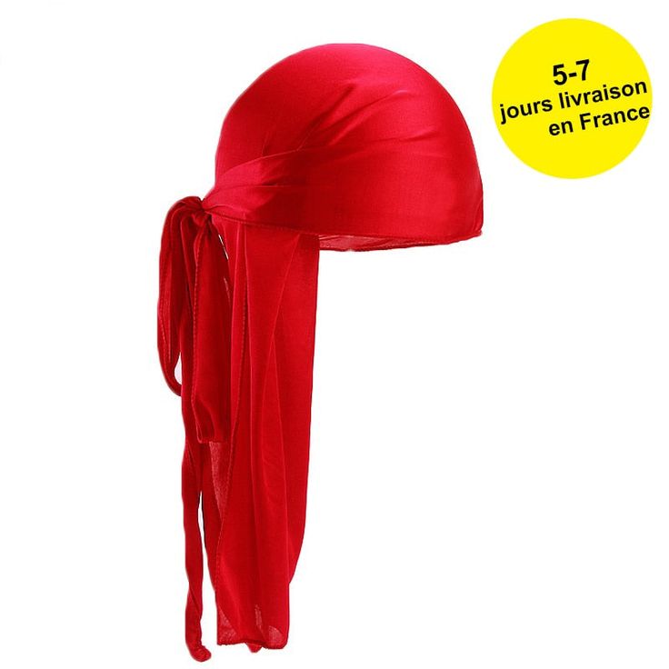 Fashion Silky Durags Turban Hat Unisex Silk Durag Headwear Bandans Headband Hair Accessories Breathable Bandana Hat Pirate Hat