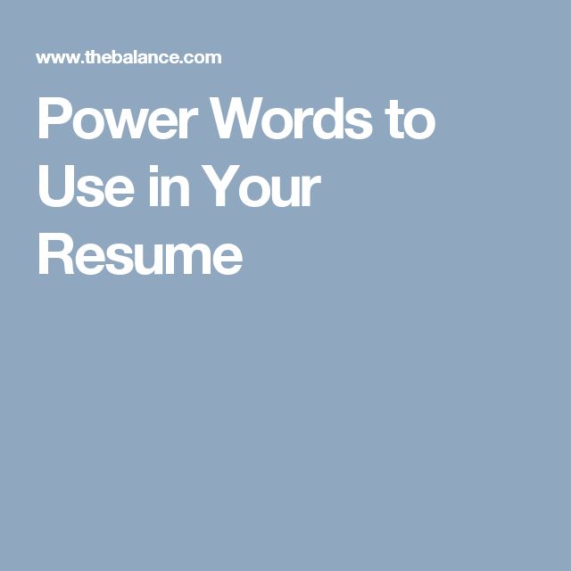 The 25+ best Resume action words ideas on Pinterest Resume - resume words to use The 25+ best Resume action words ideas on Pinterest Resume - resume words to use