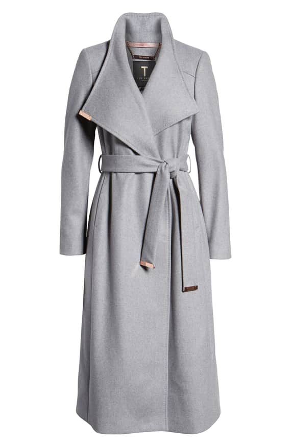 Ted Baker Aurore Long Wrap Coat Ted Baker Dress Stylish Coat Ted Baker Coat