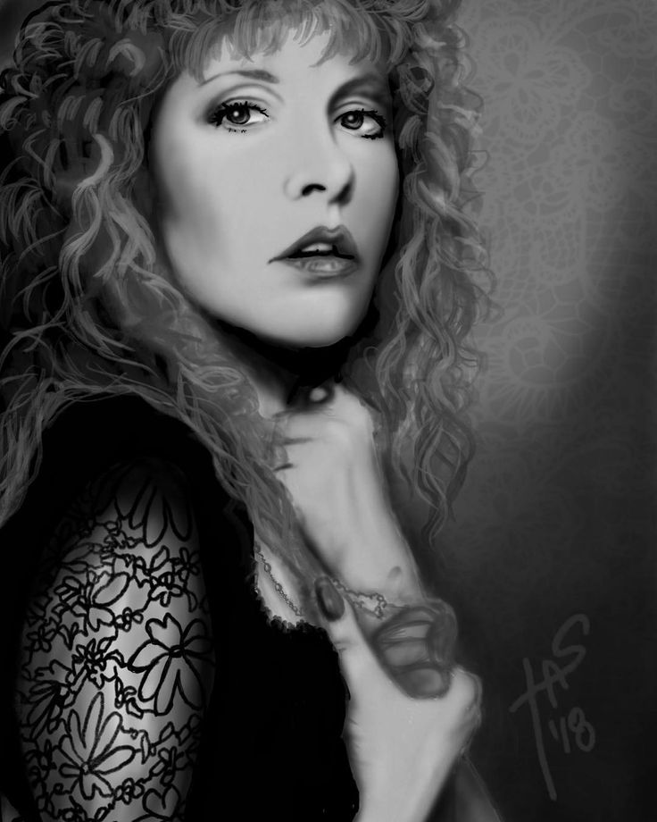 Stevie Nicks portrait drawing Stevie nicks, Stevie, Portrait drawing