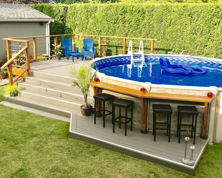 380 Patio Pool Ideas In 2021 Planting Flowers Outdoor Gardens 380 Patio Pool Ideas In 2021, Above Ground Pool With Deck Cost Reddit