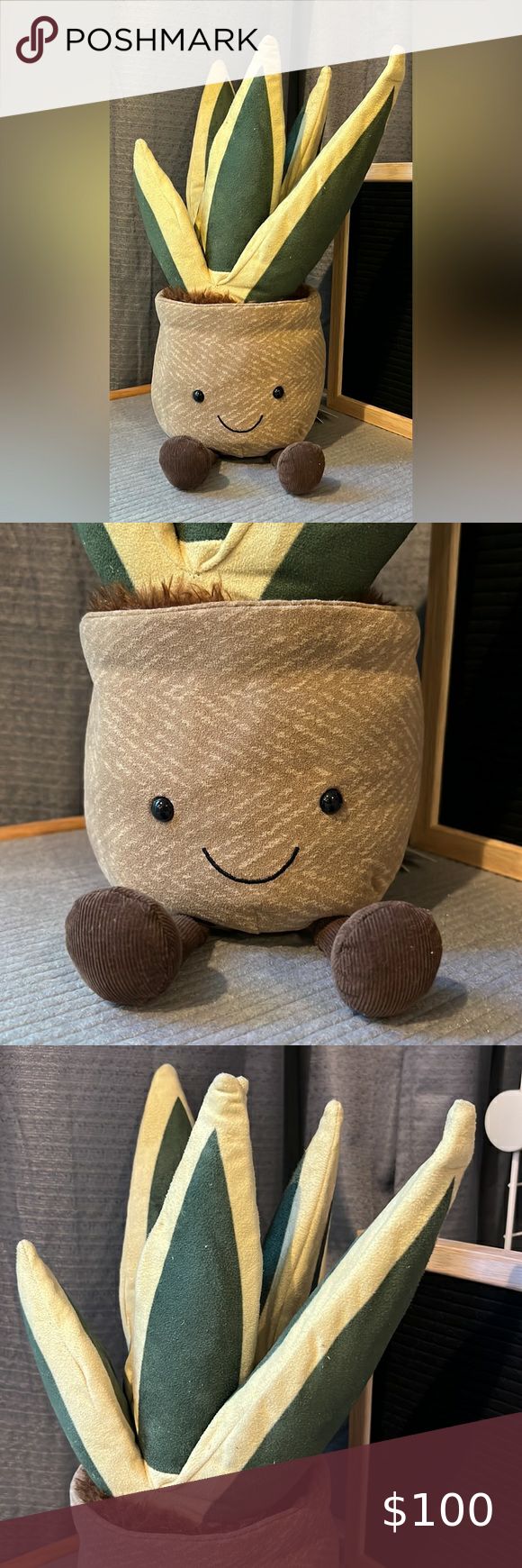 Jellycat Snake Plant Stuffed Plush Large Snake Plant Jellycat Plush jellycat-snake-plant-stuffed-plush-large-snake-plant-jellycat-plush
